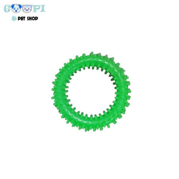 اسباب-بازی-دندانی-حلقه ای-سبز-پر-رنگ